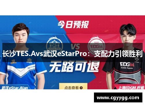 长沙TES.Avs武汉eStarPro：支配力引领胜利
