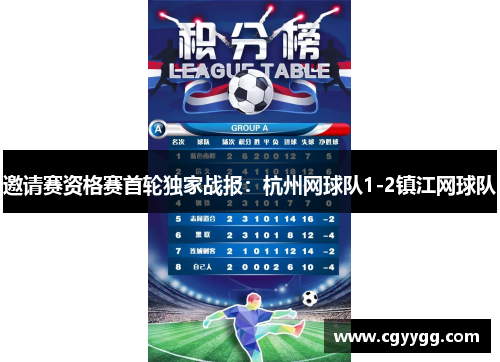 邀请赛资格赛首轮独家战报：杭州网球队1-2镇江网球队